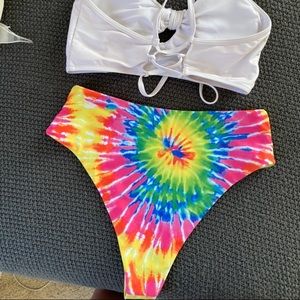 Tye dye bikini